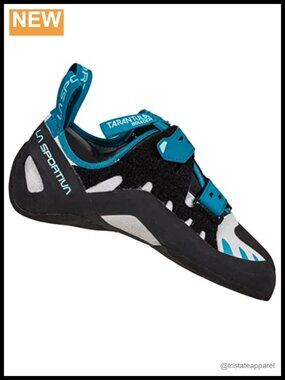 Women's Climbing Shoe for Bouldering and Gym Use with Hook & Loop Closure